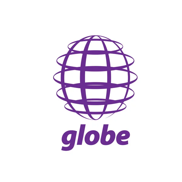 Logotipo abstrato Globo — Vetor de Stock