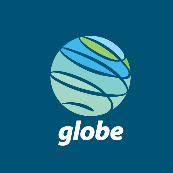 Abstrakta logotyp Globe — Stock vektor