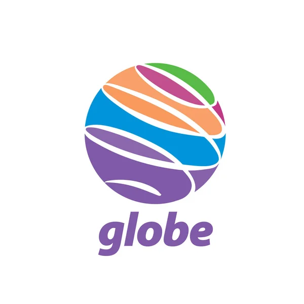 Abstrakta logotyp Globe — Stock vektor