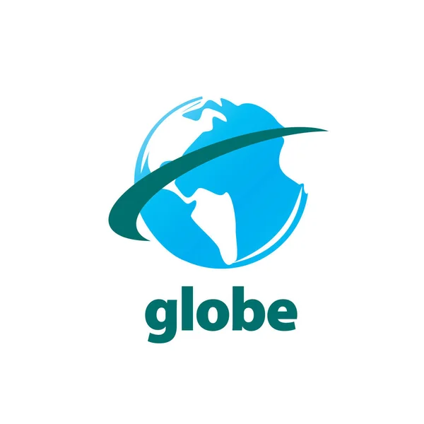 Logo abstracto Globe — Vector de stock