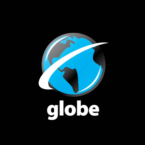 Logo abstracto Globe — Vector de stock