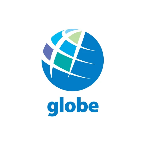 Abstrakter Logo-Globus — Stockvektor