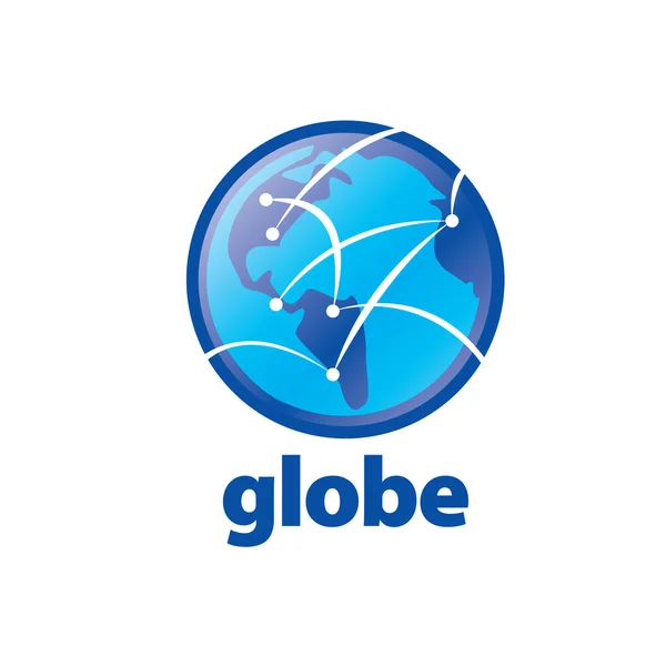 Logo abstrait Globe — Image vectorielle