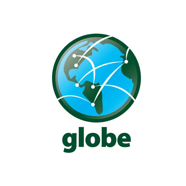 Logotipo abstrato Globo — Vetor de Stock