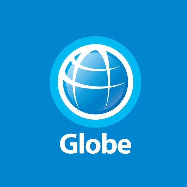 Logotipo abstrato Globo — Vetor de Stock