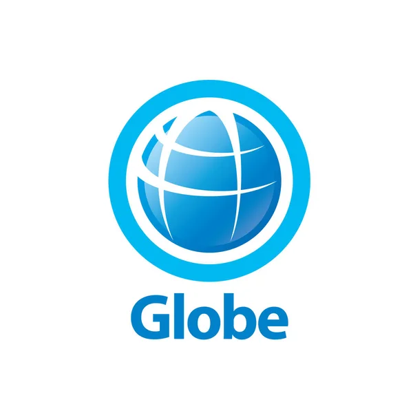 Logotipo abstrato Globo — Vetor de Stock