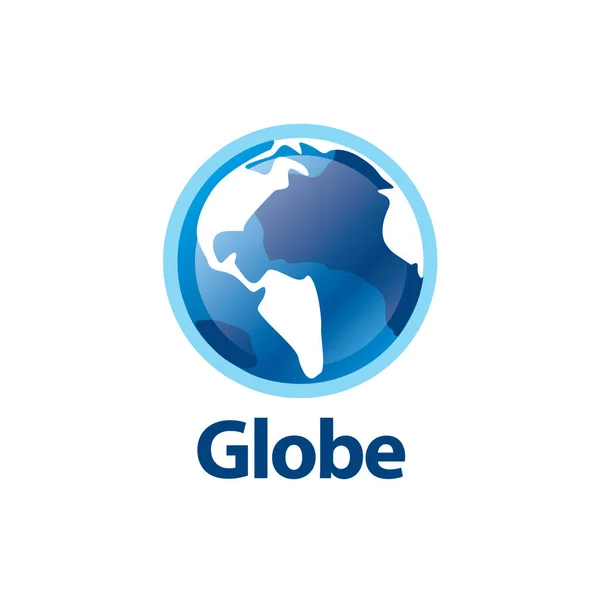 Logo abstrait Globe — Image vectorielle