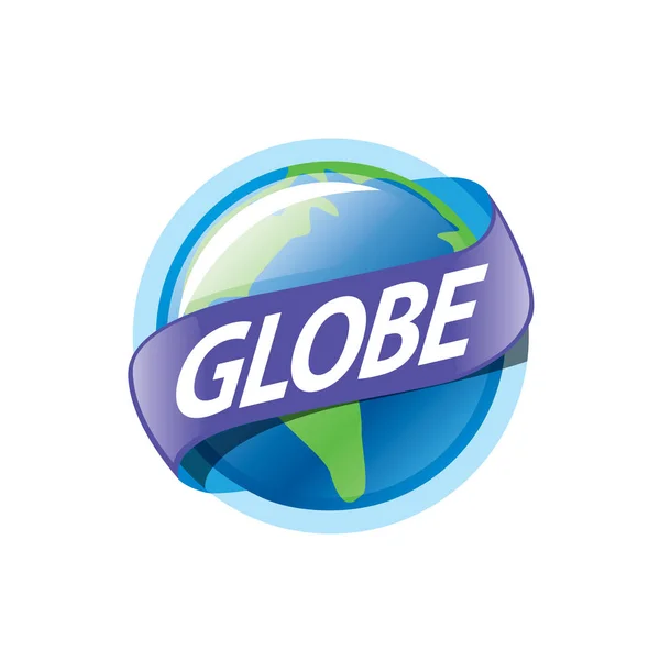 Logotipo abstrato Globo — Vetor de Stock