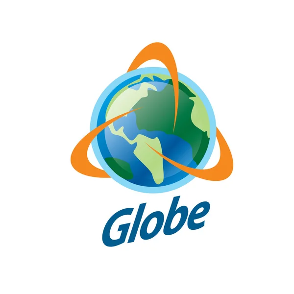 Logotipo abstrato Globo — Vetor de Stock