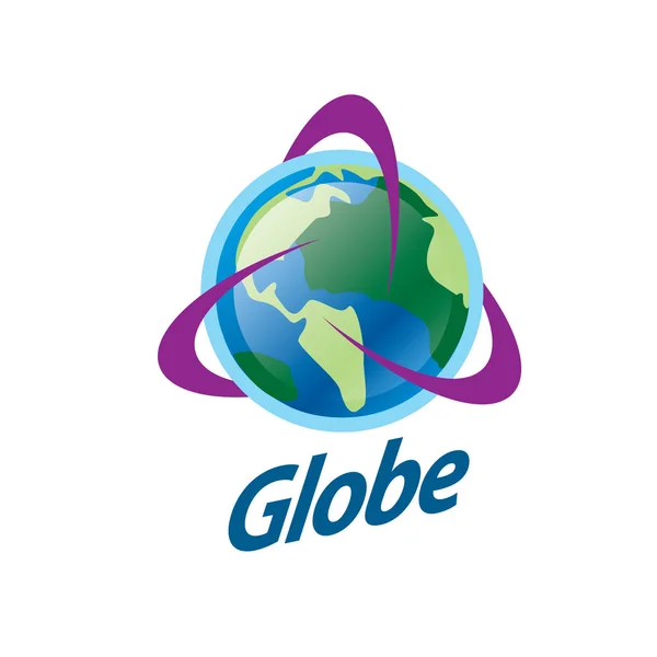 Logotipo abstrato Globo — Vetor de Stock