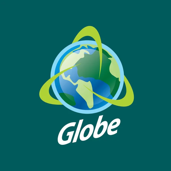 Logo abstracto Globe — Vector de stock