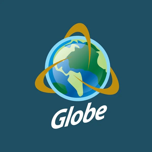 Logotipo abstrato Globo — Vetor de Stock