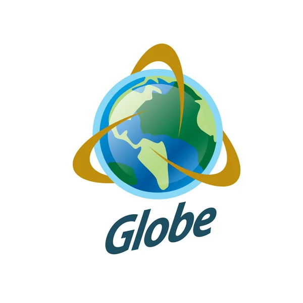 Logotipo abstrato Globo — Vetor de Stock
