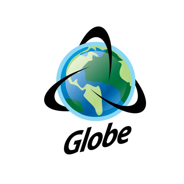 Logotipo abstrato Globo — Vetor de Stock