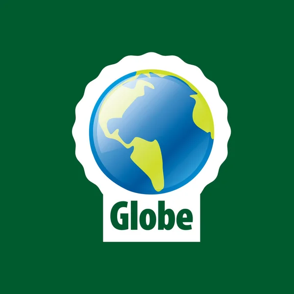 Logo abstracto Globe — Vector de stock