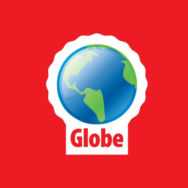 Logo abstracto Globe — Vector de stock