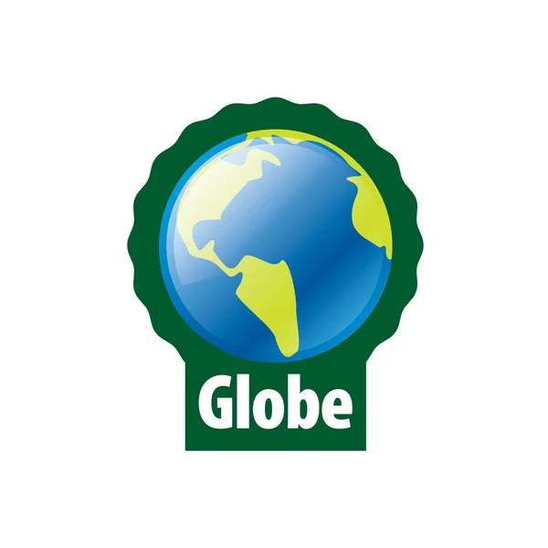 Logo abstracto Globe — Vector de stock