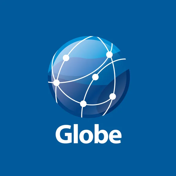 Logo glob abstract — Vector de stoc