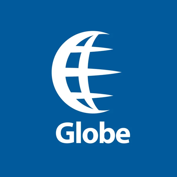 Abstraktní logo Globe — Stockový vektor