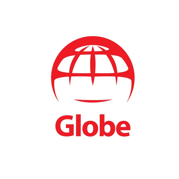 Logo abstrait Globe — Image vectorielle