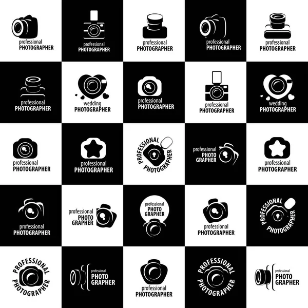 Câmera de logotipo o fotógrafo —  Vetores de Stock