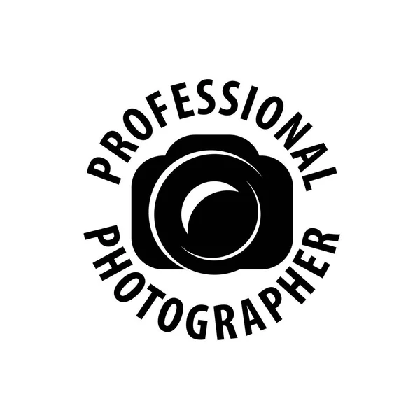 Logo kamera fotografen — Stock vektor