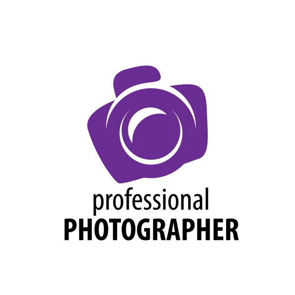 Logo kamera fotografen — Stock vektor