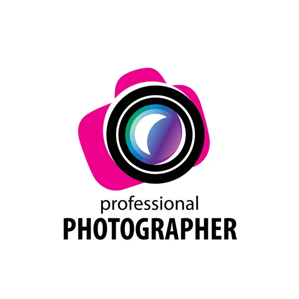 Fotocamera logo il fotografo — Vettoriale Stock