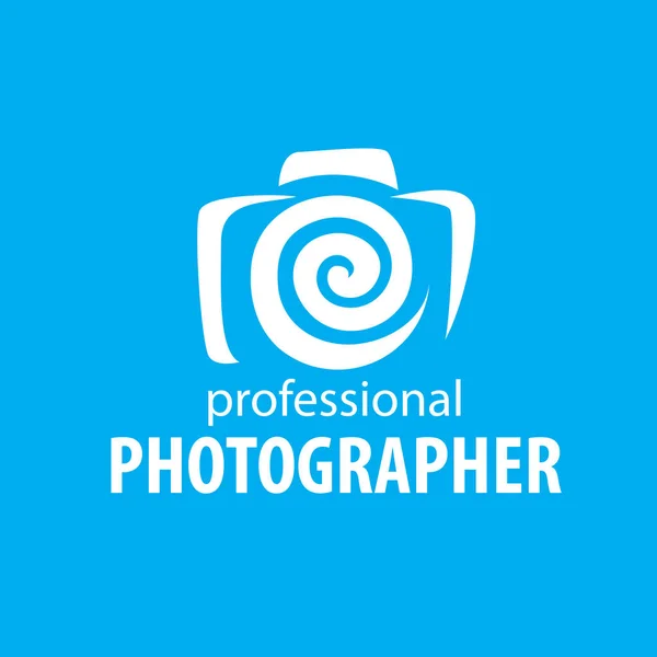 Logo Kamera der Fotograf — Stockvektor