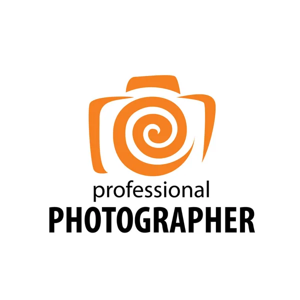 Logo camera de fotograaf — Stockvector