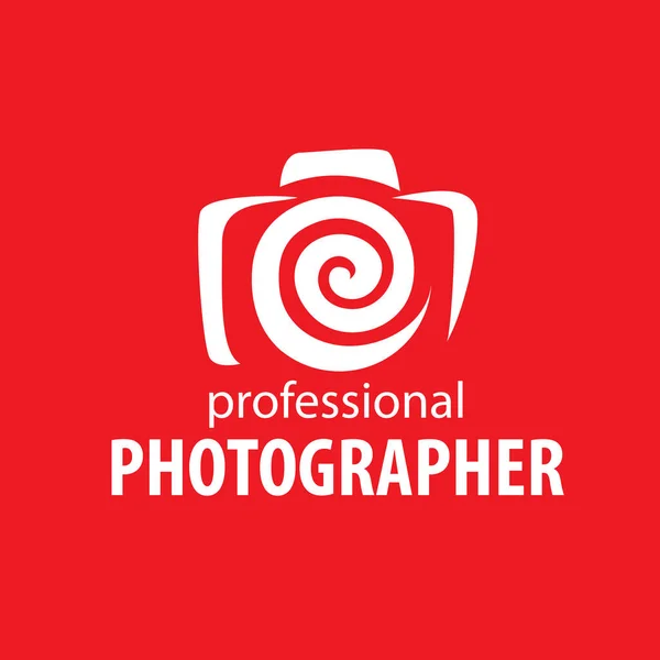 Logo camera de fotograaf — Stockvector