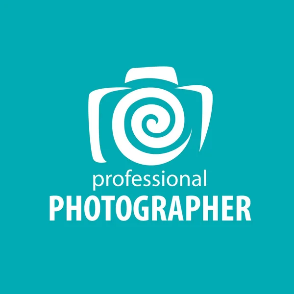 Logo de la cámara el fotógrafo — Archivo Imágenes Vectoriales