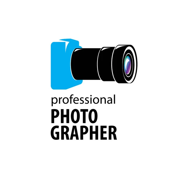 Logo camera the photographer — Stock Vector