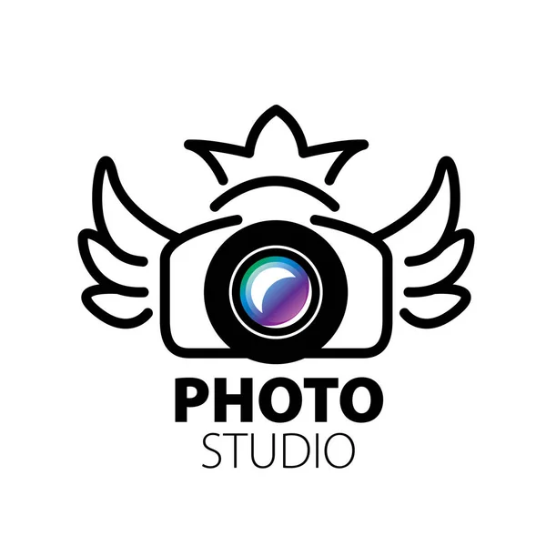 Logo per studio fotografico — Vettoriale Stock