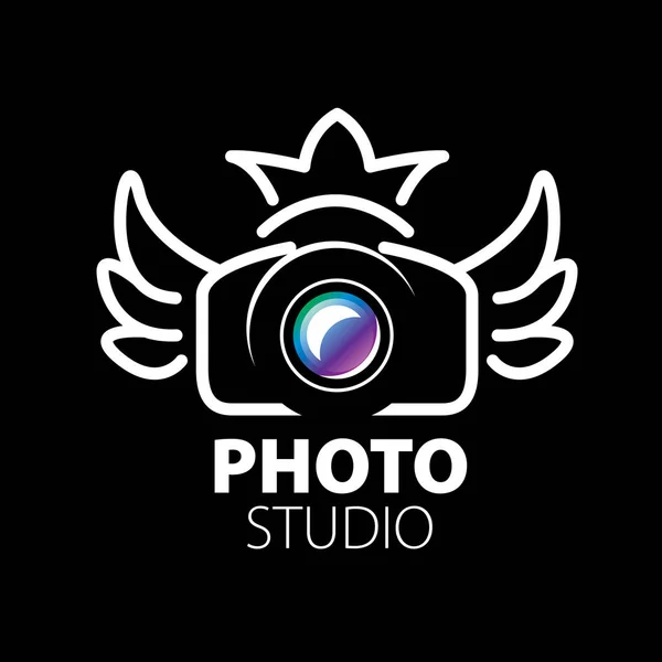 Logo for photo studio — Stock Vector