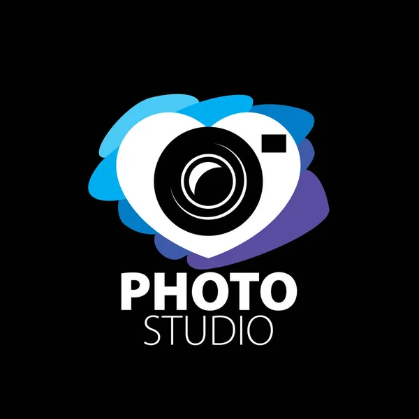 Logo for photo studio — Stock Vector