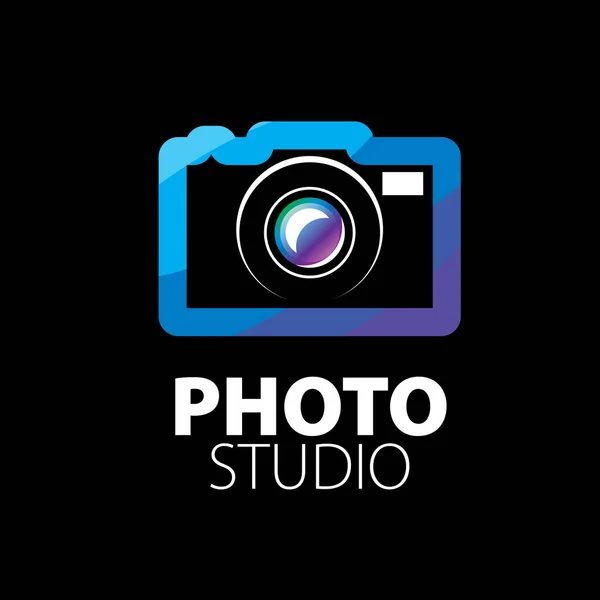 Logo para estudio fotográfico — Vector de stock