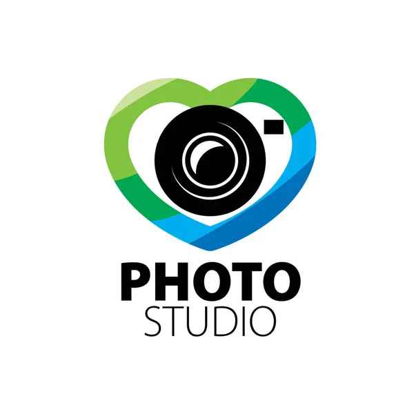 Logo voor fotostudio — Stockvector