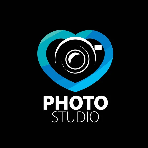 Logo für Fotostudio — Stockvektor