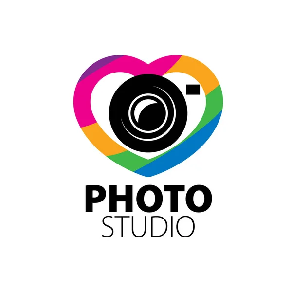 Logo pro foto studio — Stockový vektor