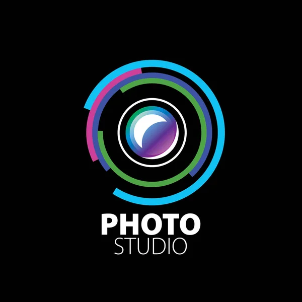 Logo voor fotostudio — Stockvector