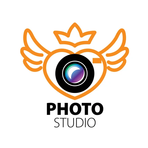 Logo pro foto studio — Stockový vektor