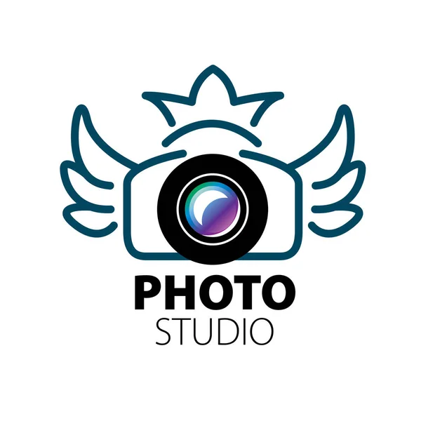 Logotipo para estúdio de fotografia —  Vetores de Stock