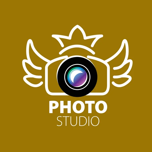 Logo for photo studio — Stock Vector