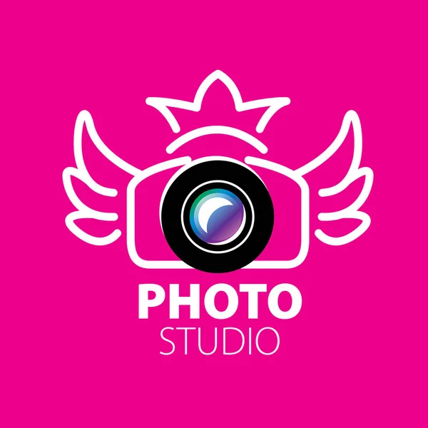 Logo for photo studio — Stock Vector