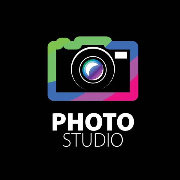 Logo for photo studio — Stock Vector