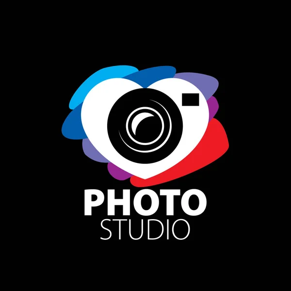 Logo für Fotostudio — Stockvektor