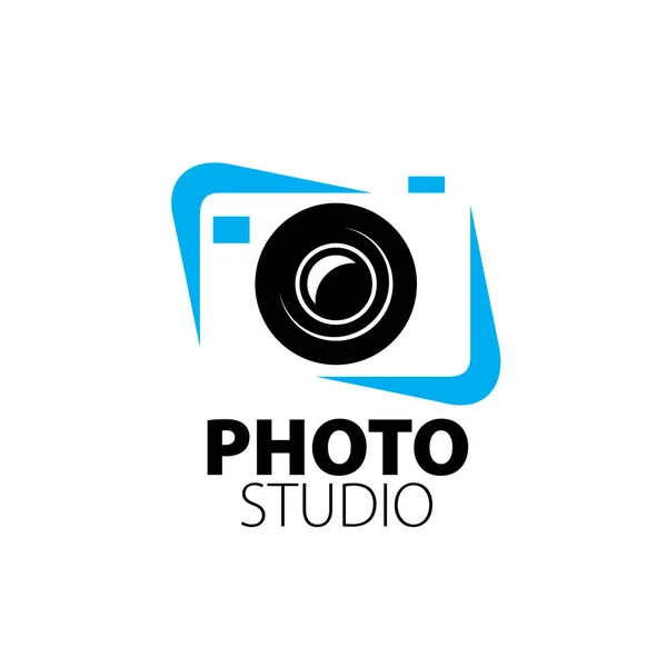 Logo for photo studio — Stock Vector