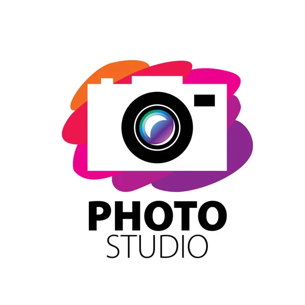 Logo pour studio photo — Image vectorielle