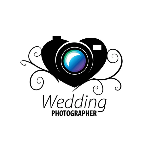 Logo per studio fotografico — Vettoriale Stock